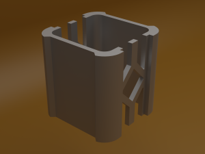 set of 43 pieces Modèle 3D