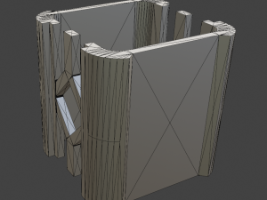 set of 43 pieces Modèle 3D