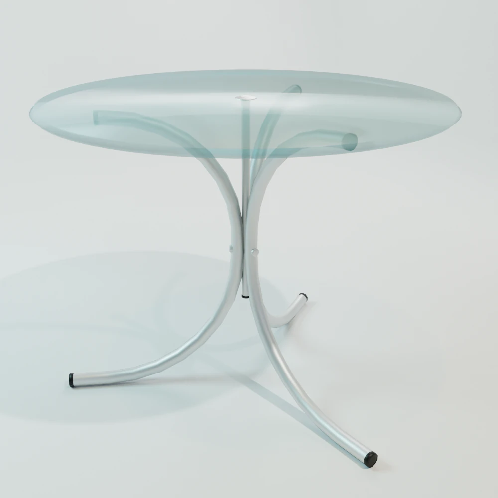 outdoor table for cafes 3D Model .c4d .max .obj .3ds .fbx .stl .blend 