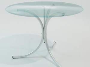 カフェ用の屋外テーブル 3Dモデル