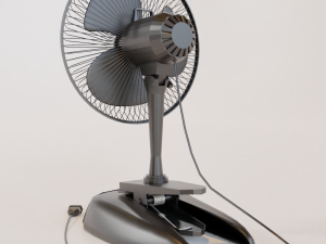 table cooling fan 3D Model