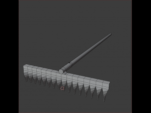 garden rake 3D Model