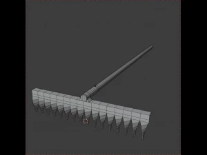 garden rake 3D Model