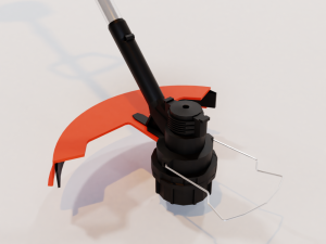 lawn mower 3D Модель