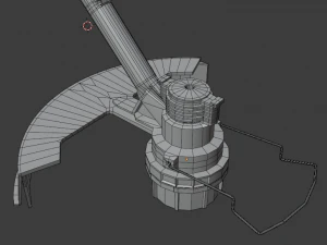 lawn mower 3D Model