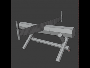 the set of lumberjack 3D Model
