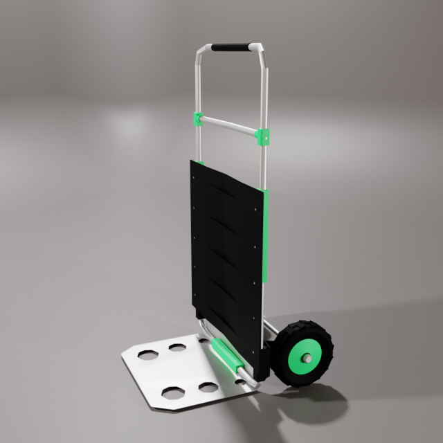 cart for cargo transportation Model 3D .c4d .max .obj .3ds .fbx .stl .blend 