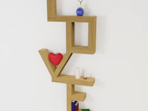 shelf love 3D Model