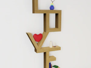 shelf love 3D Model