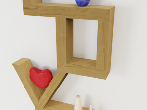 shelf love 3D Model