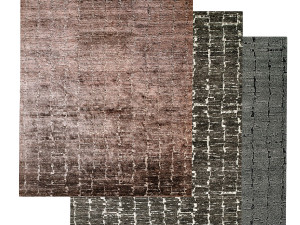 oscillo hand-knotted rug 3Dモデル
