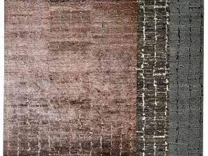oscillo hand-knotted rug 3D Model