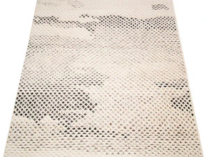 serpentine hand-knotted wool rug 3D Model