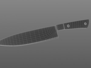 kitchen knife 3Dモデル
