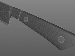 kitchen knife 3Dモデル