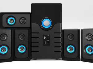 sistem teater rumah Model 3D