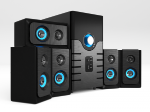 system home theater 3D Model
