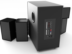 system home theater 3D Model