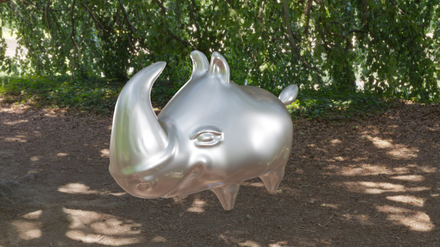 rhinoceros basic model Modelo 3D .c4d .max .obj .3ds .fbx .stl .blend 