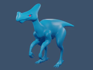 Podstawowy model dinozaura i model do druku 3D Model 3D