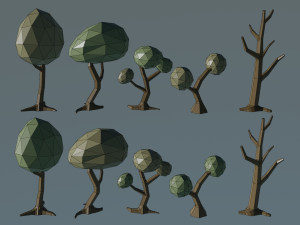 tree lowpoly 3d 3D-Modell