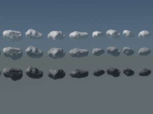 cloud lowpoly 3d 3D Model