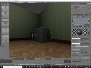 1300 watt subwoofer for cars 3D Model