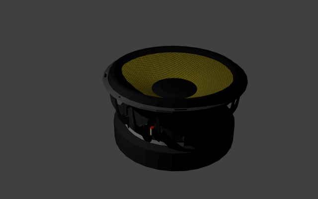 home speaker 3D Model .c4d .max .obj .3ds .fbx .stl .blend