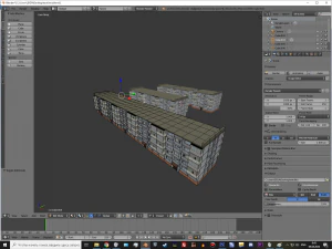 khrushchevka 5 floors old for gta sa 3D Model