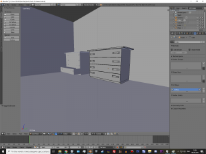 chest of drawers 3D 模型