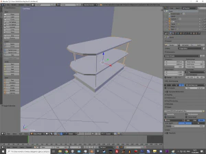 the old soviet table 3D Model