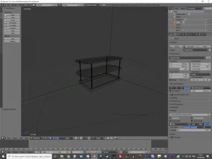 the old soviet table 3D Model