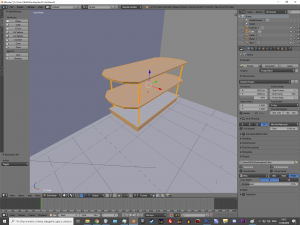 the old soviet table Modèle 3D