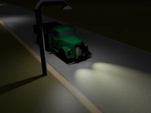 mobil tua dari ussr 1930-1950 Model 3D