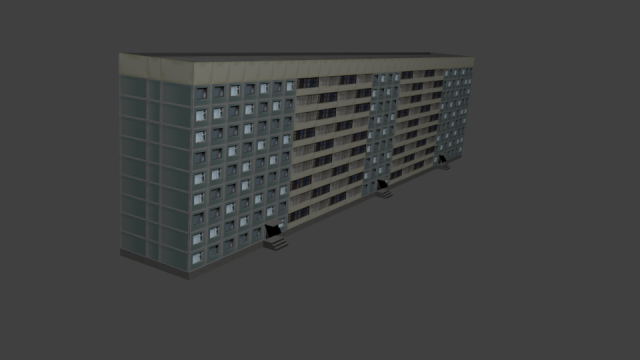 brezhnevka 504 series Modèle 3D .c4d .max .obj .3ds .fbx .stl .blend 