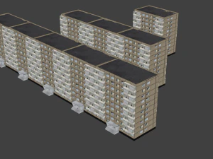 s&eacute;rie brejnevka 1-464 Modelo 3D