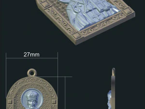 &iacute;cone Nikolai Modelo 3D