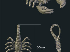 scorpion pendant 3D Model