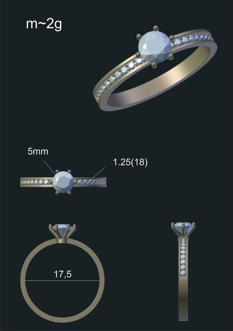 rings 3D Model .c4d .max .obj .3ds .fbx .stl .blend 