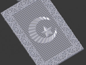muslim pendant 3D Model