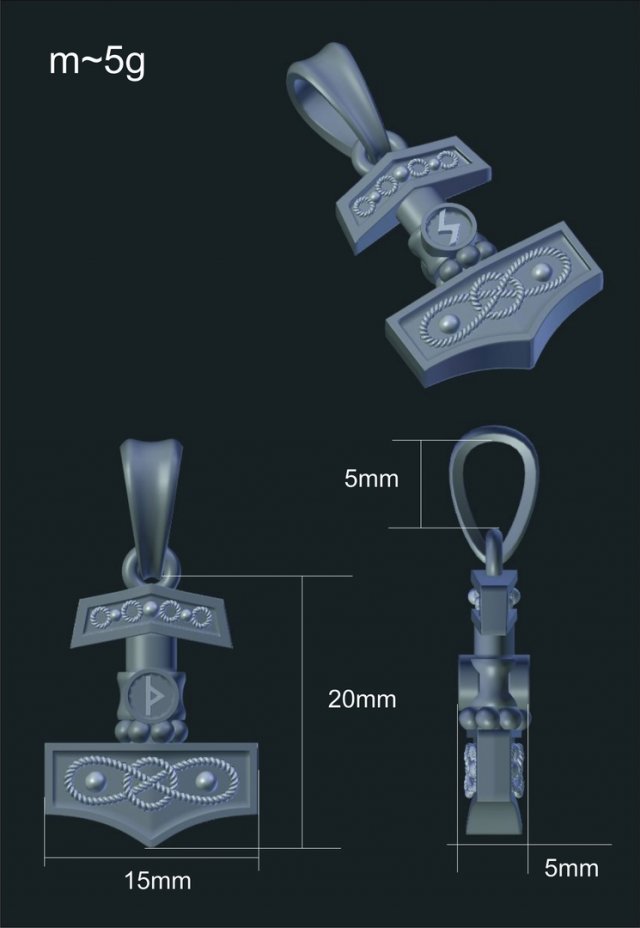Hammer 3D 模型 .c4d .max .obj .3ds .fbx .stl .blend