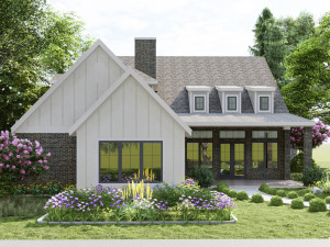 farmhouse landscape Modèle 3D