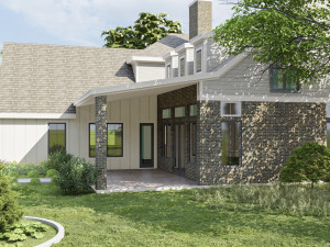 farmhouse landscape Modèle 3D