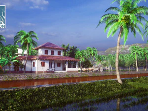 kerala village 3D Model