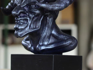 deamon head 3D Print Model