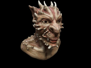 deamon head 1 3D Принт Модель