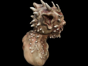 deamon head 1 3D Принт Модель