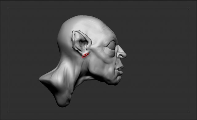 gollum 3D Print Model .c4d .max .obj .3ds .fbx .stl .blend