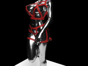 erotic female figure 3D Print Model