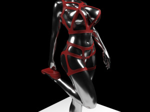erotic female figure 3D Print Model